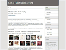 Tablet Screenshot of aberdeenshirephotography.co.uk